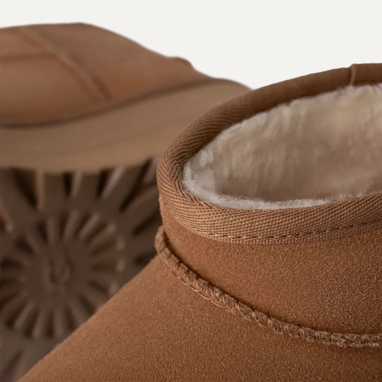 UGG Classic Ultra Mini Platform in Chestnut