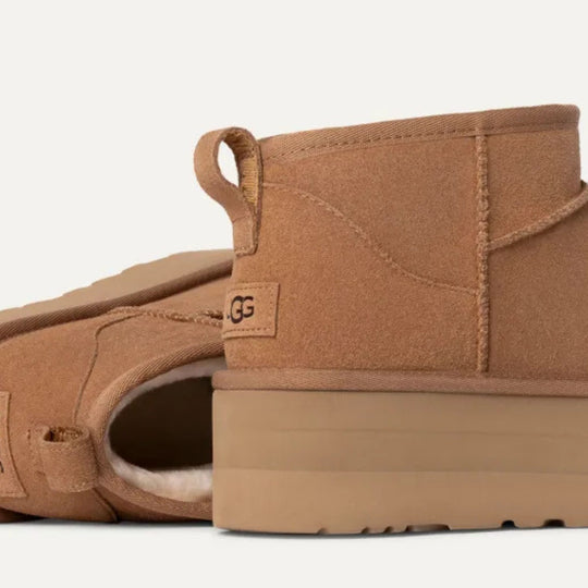 UGG Classic Ultra Mini Platform in Chestnut