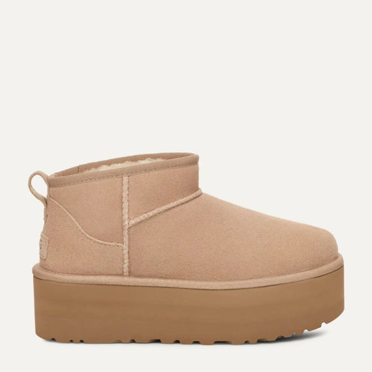 UGG Classic Ultra Mini Platform in Sand