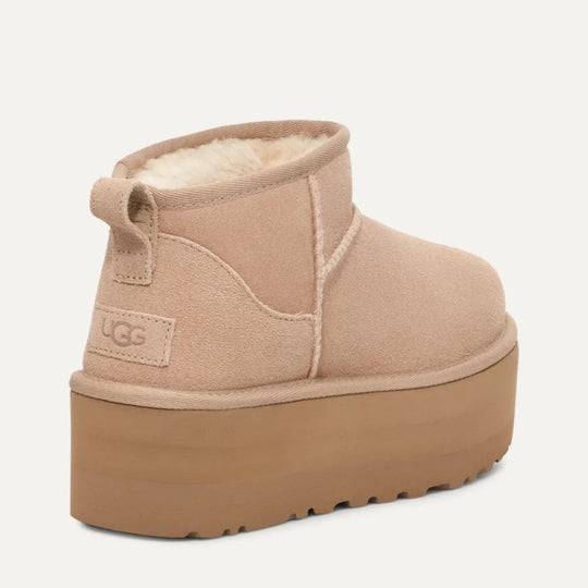 UGG Classic Ultra Mini Platform in Sand