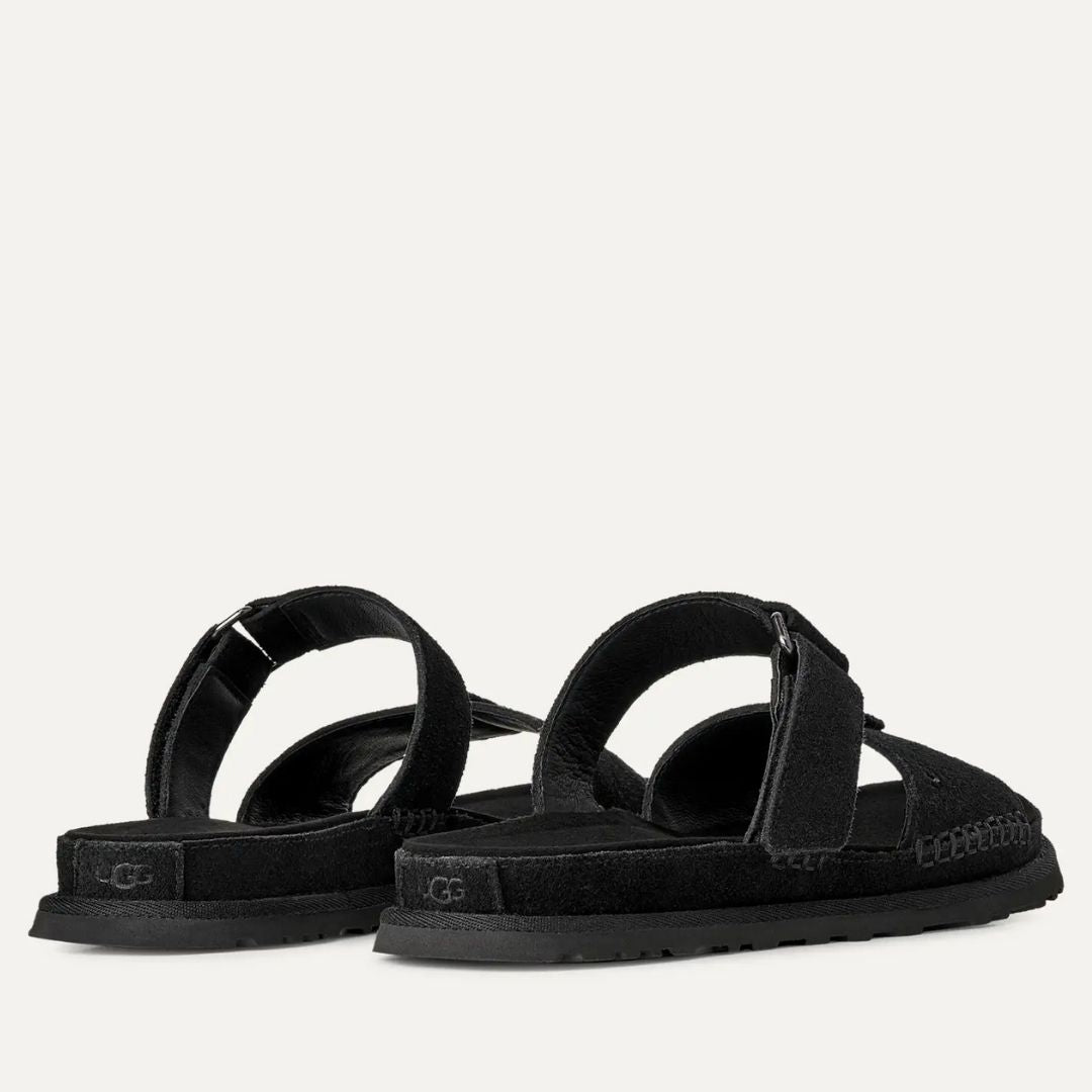 UGG GOLDENGLAZE Black Sandals