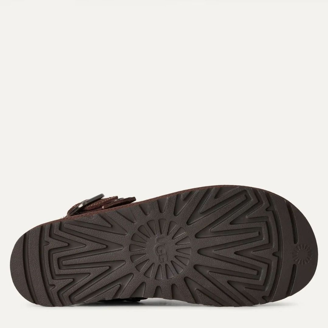 UGG GOLDENSTAR EVELINA Burnt Cedar Clog