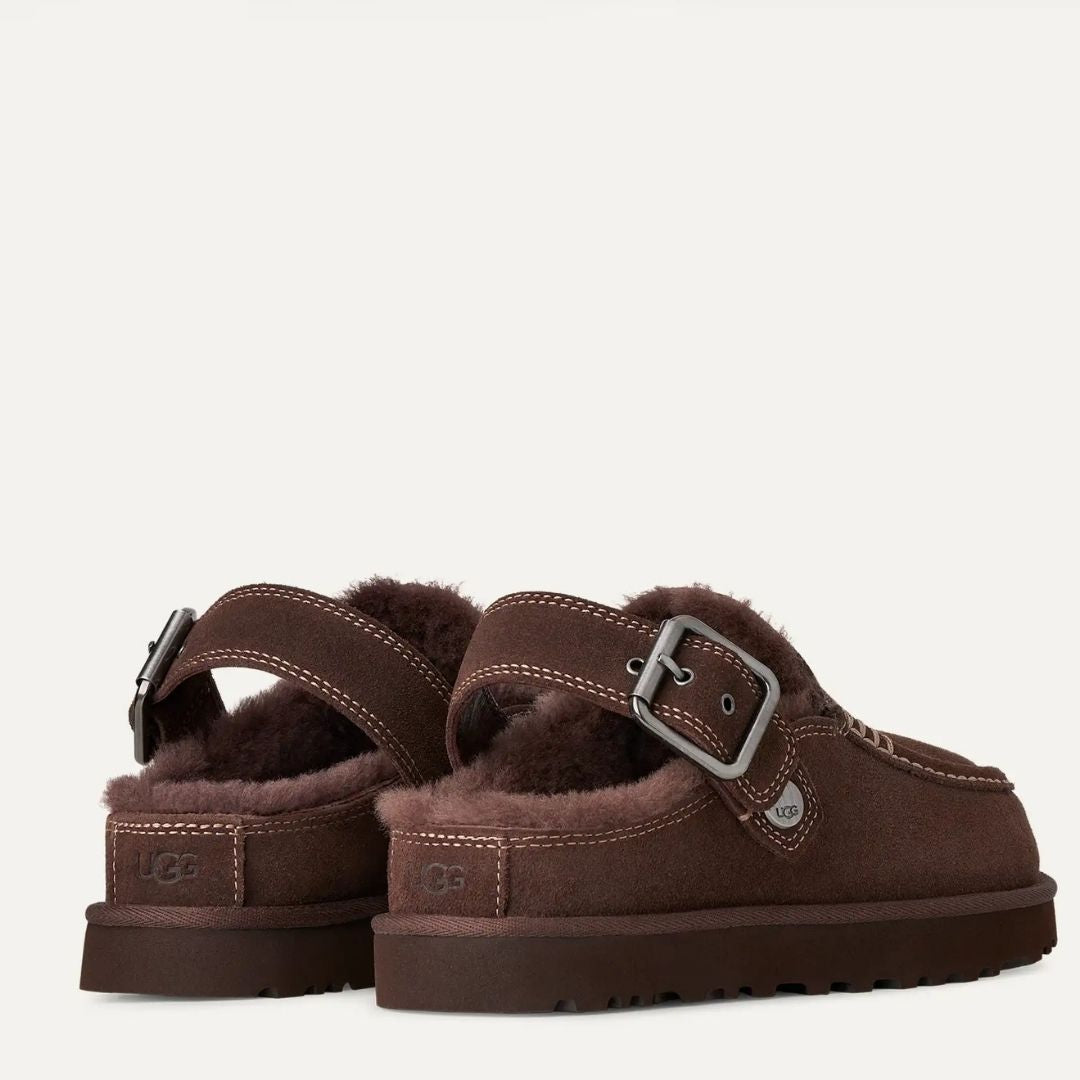 UGG GOLDENSTAR EVELINA Burnt Cedar Clog