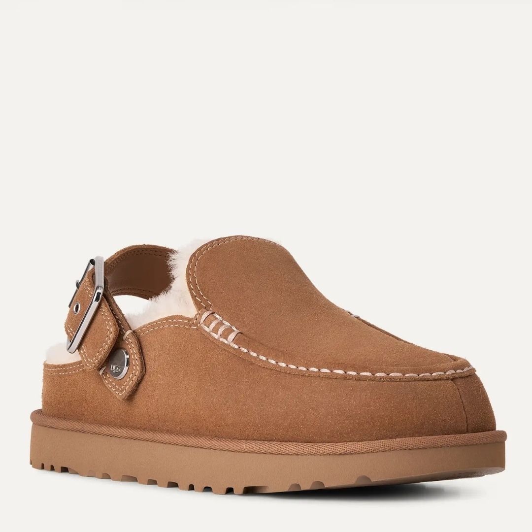 UGG GOLDENSTAR EVELINA Chestnut Clog