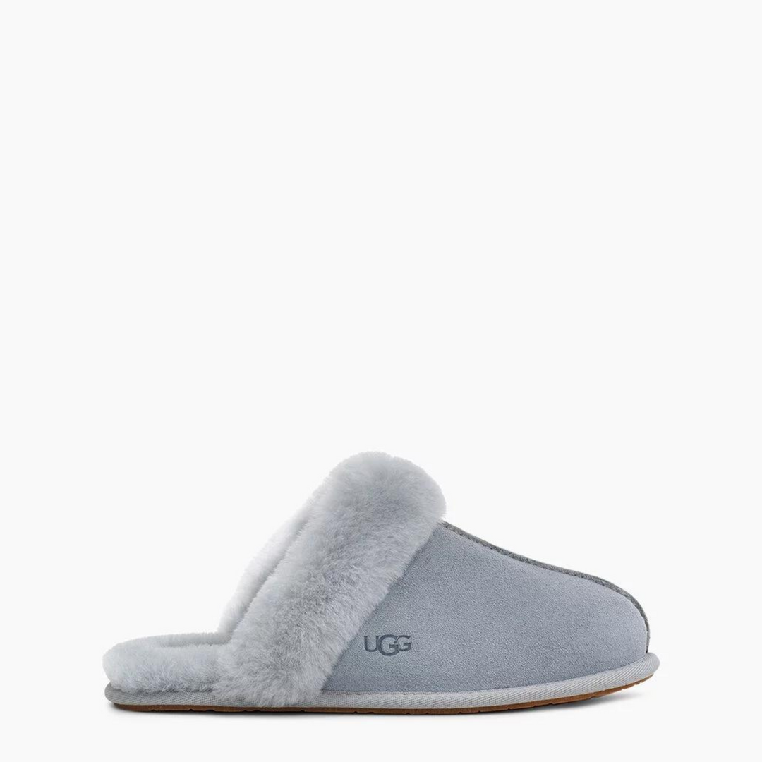 Grey ugg 2025 slide slippers
