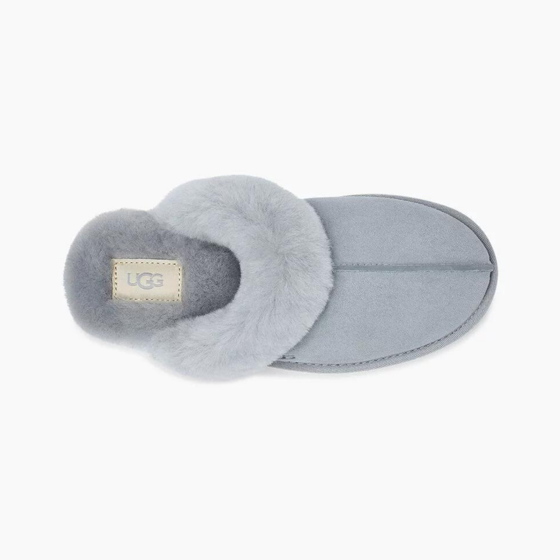 Grey ugg 2025 scuffette slippers