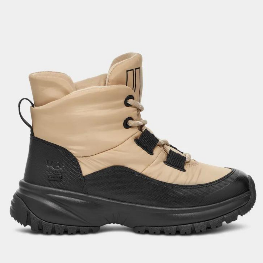 Mustard online combat boots