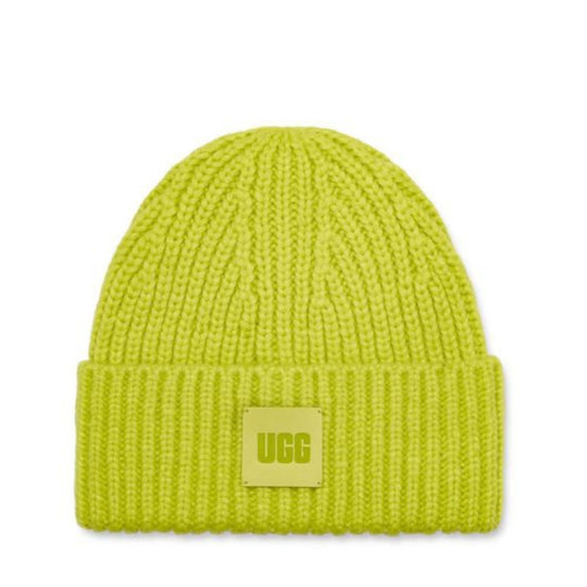 UGG Tennis Green Chunky Rib Beanie