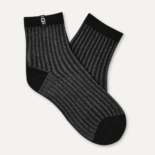 Ugg PLORA Shimmer Quarter Socks
