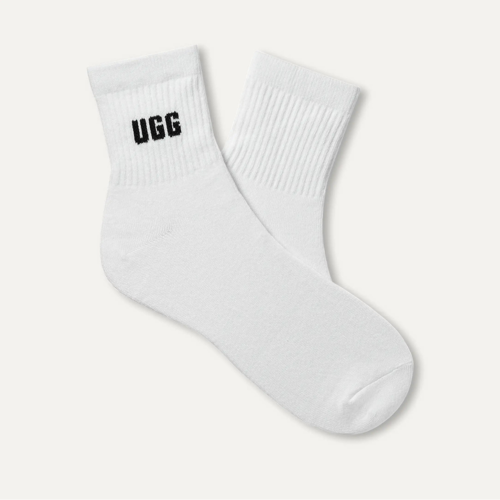 Ugg QUINLAN  Logo Quarter 2 Pack Socks