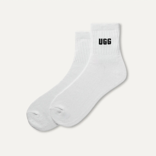 Ugg QUINLAN  Logo Quarter 2 Pack Socks