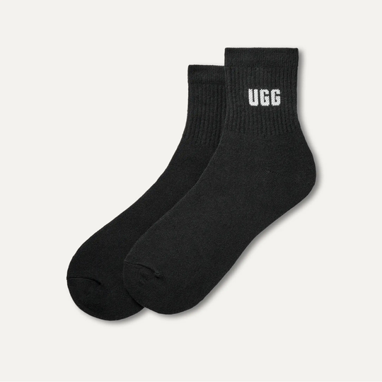 Ugg QUINLAN  Logo Quarter 2 Pack Socks