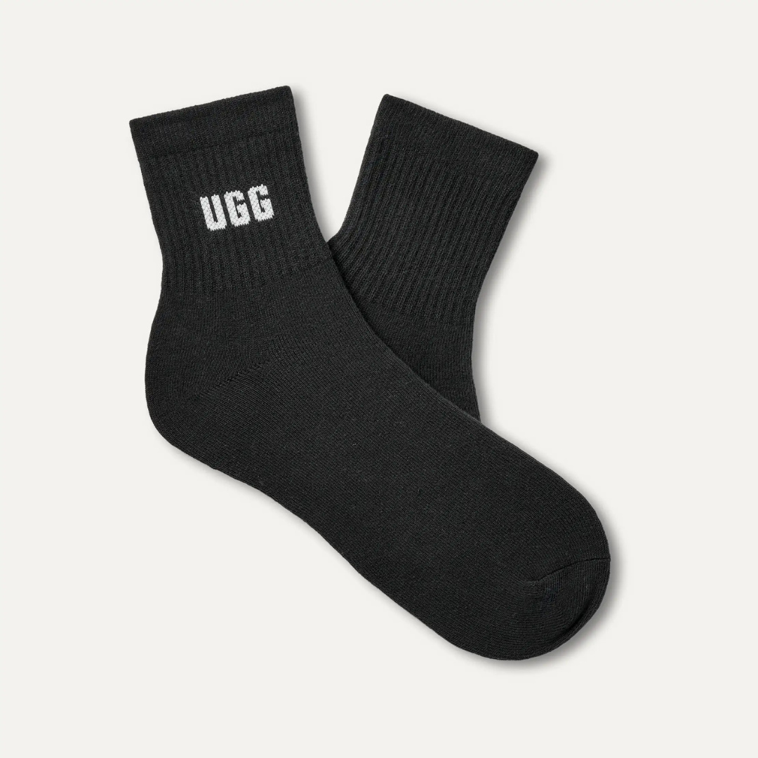 Ugg QUINLAN  Logo Quarter 2 Pack Socks
