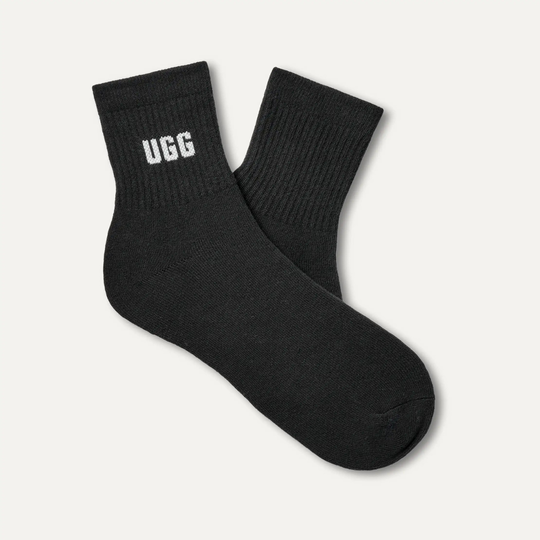 Ugg QUINLAN  Logo Quarter 2 Pack Socks