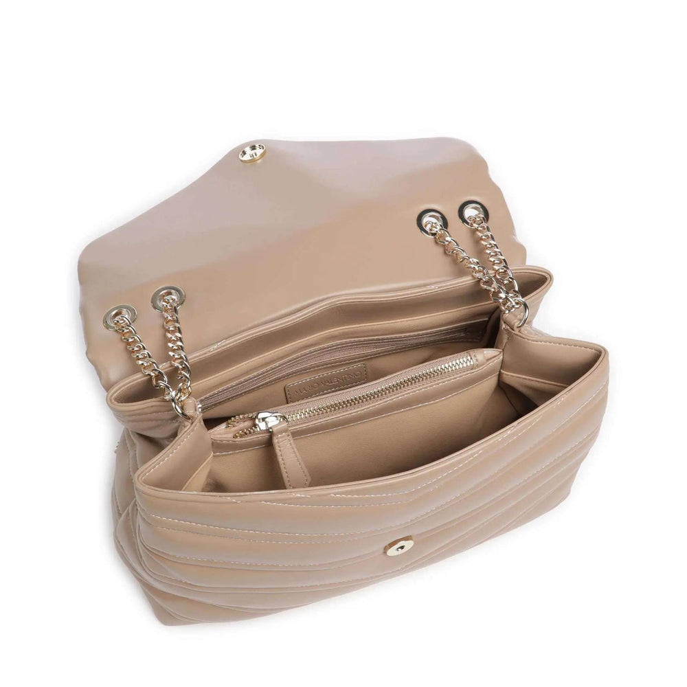 Valentino PRIVILEGE Taupe Chain Shoulder Bag