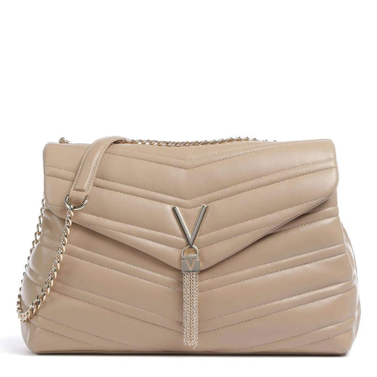 Valentino BORSA Privilege Taupe Chain Shoulder Bag