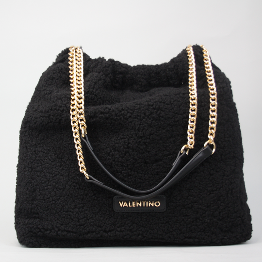 Valentino BORSA QUBE Black Tote Bag