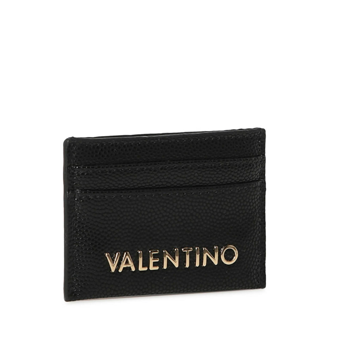 Valentino Black & Gold Card Holder