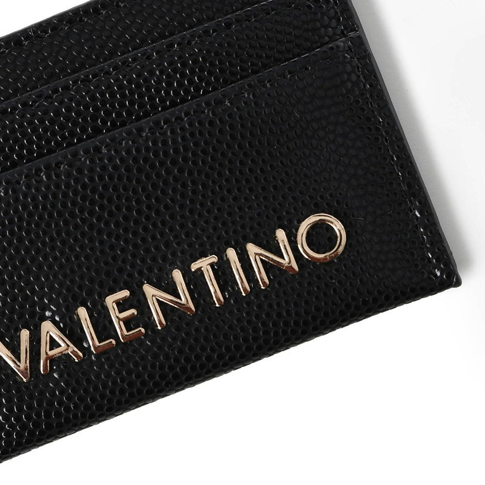 Valentino Black & Gold Card Holder