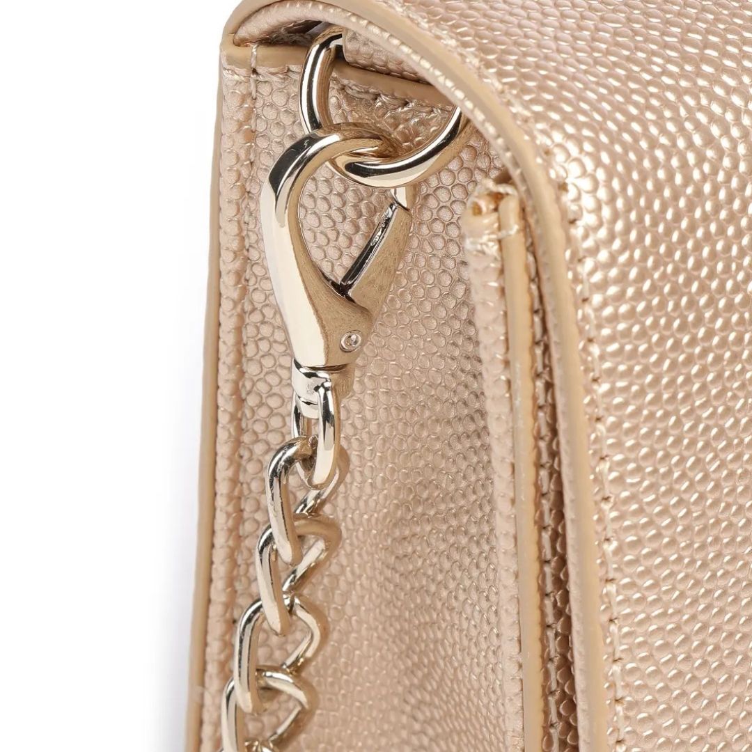 Valentino DIVINA SA Gold Chain Large Crossbody Bag