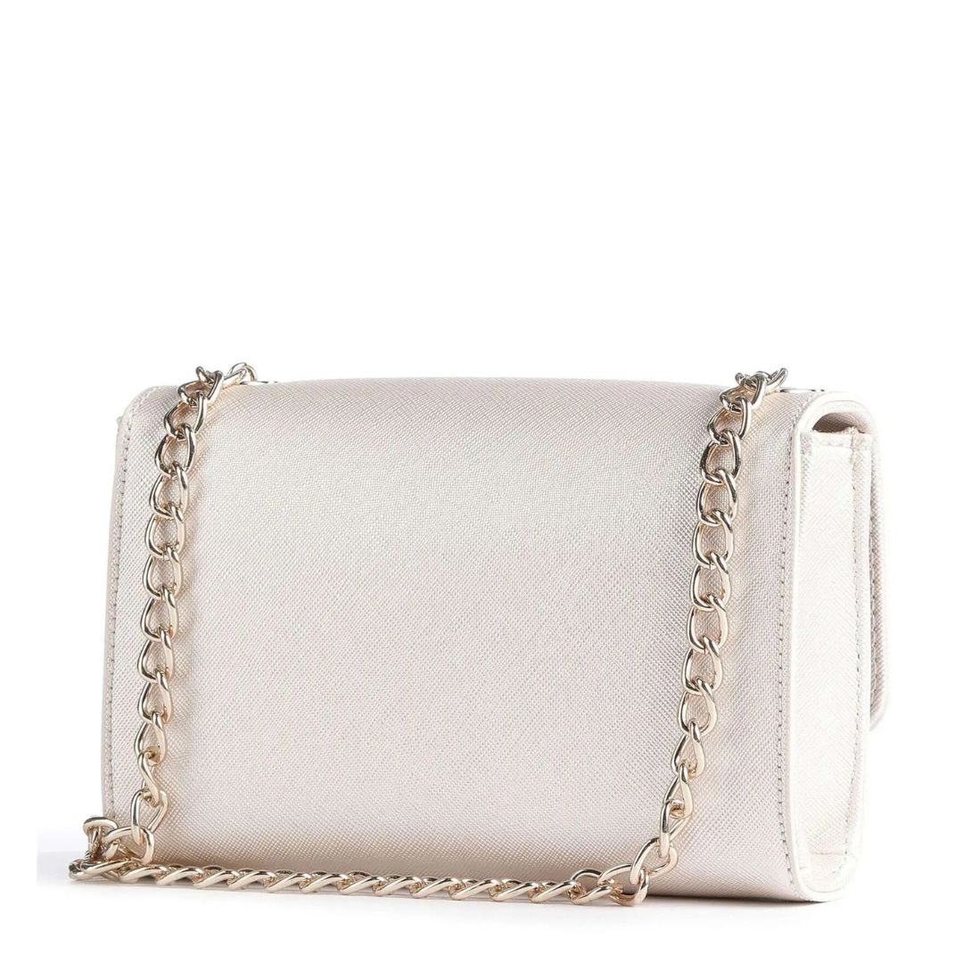 Valentino DIVINA SA Platino Chain Crossbody Bag