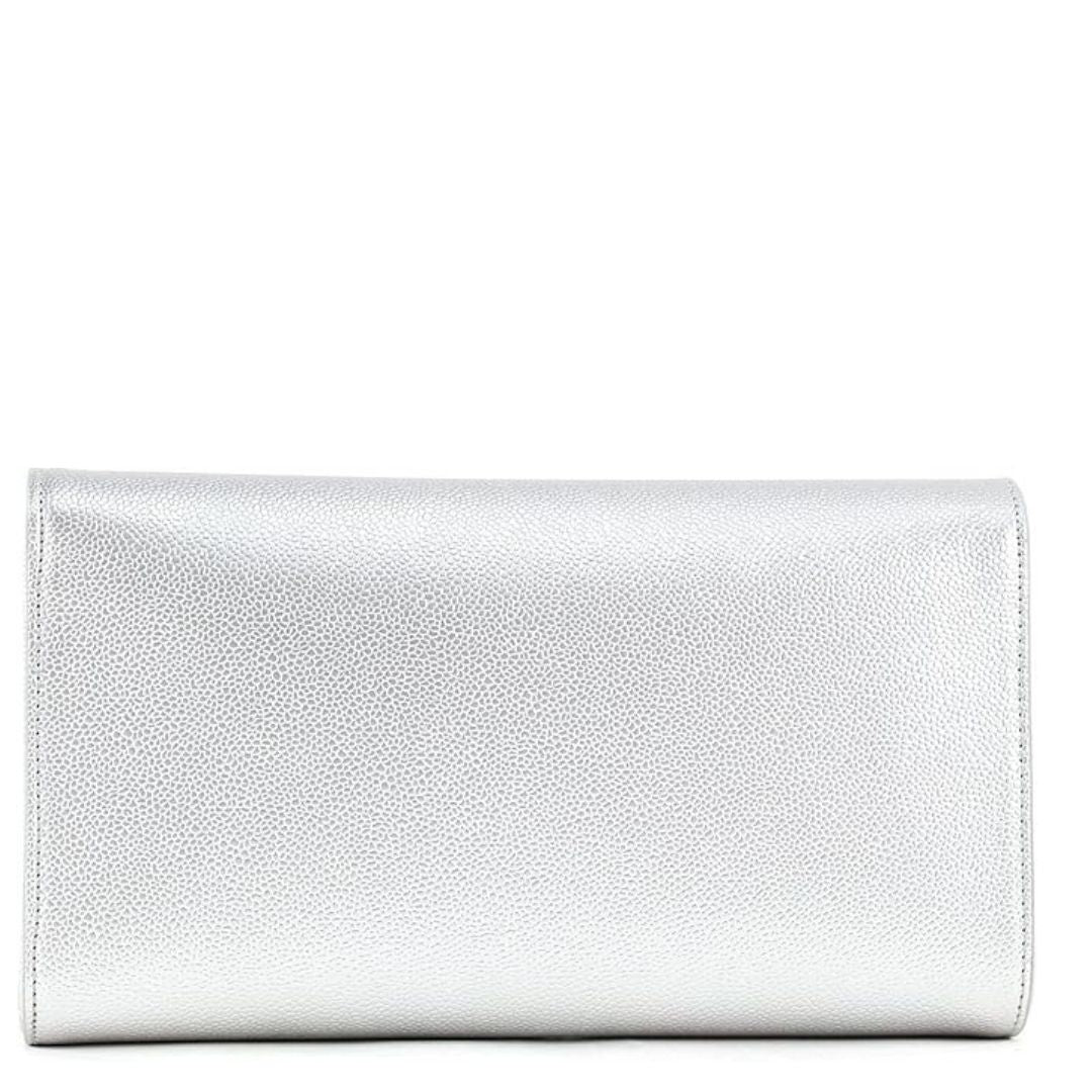 Valentino DIVINA SA Silver Chain Large Crossbody Bag