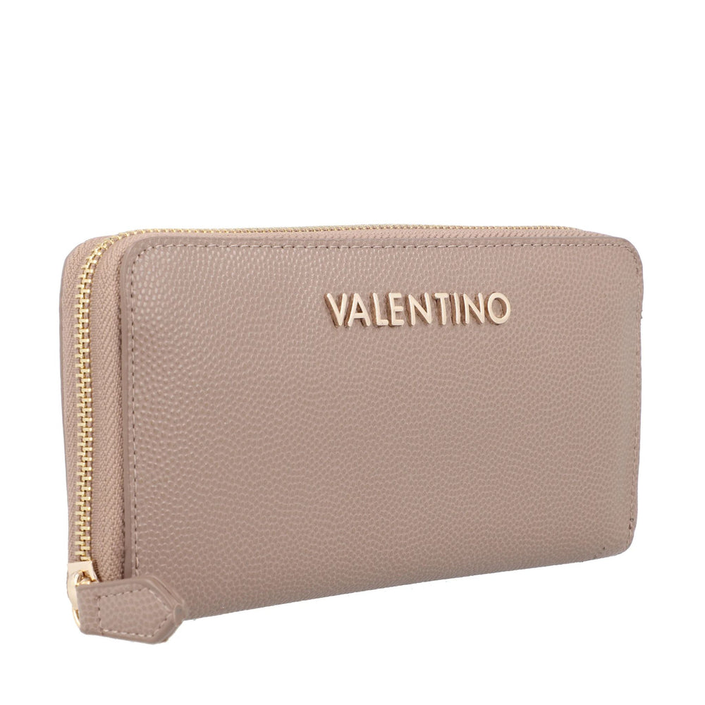 Valentino DIVINA Taupe Zip Around Wallet