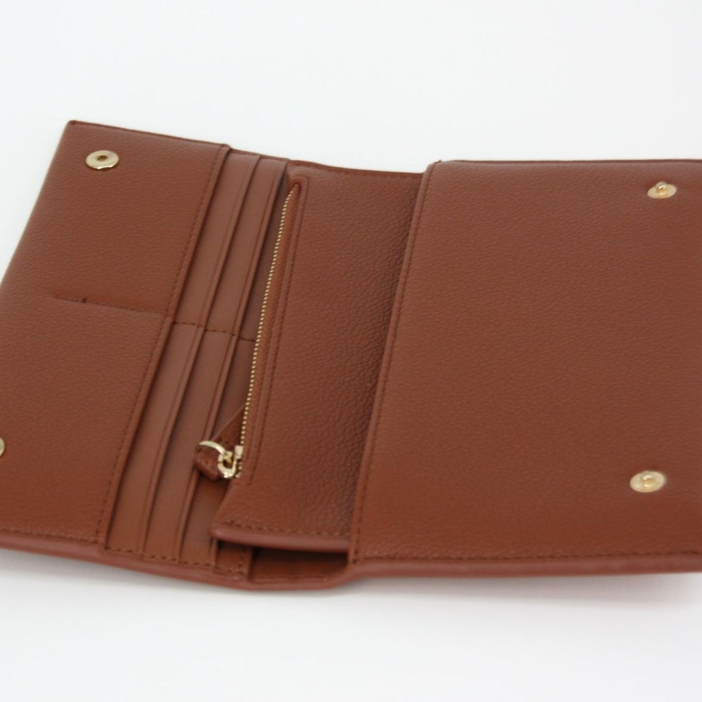 Valentino DORIS RE Large Brown Wallet