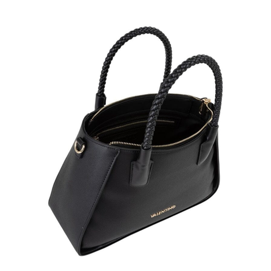 Valentino ERIS RE Black Shopping Bag