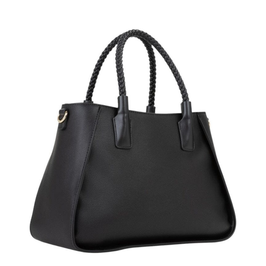 Valentino ERIS RE Black Shopping Bag