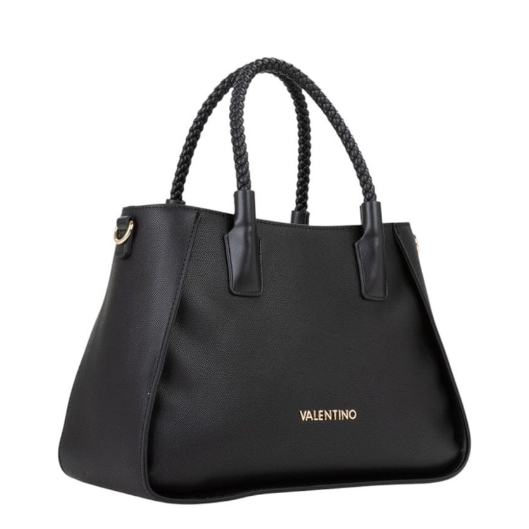 Valentino ERIS RE Black Shopping Bag