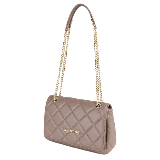 Valentino OCARINA Taupe Chain Flap Bag