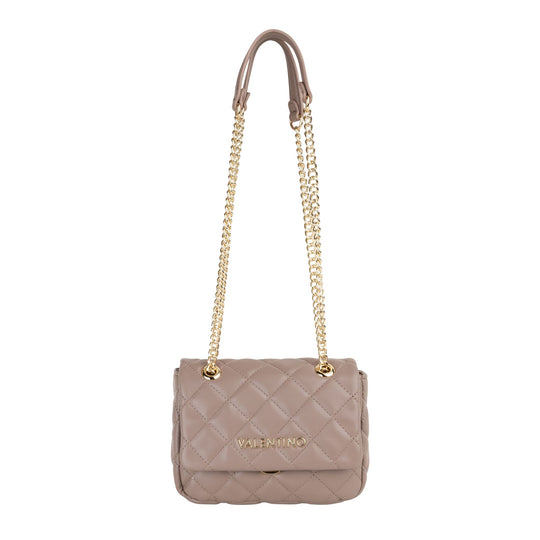 Valentino OCARINA Taupe Small Chain Flap Bag