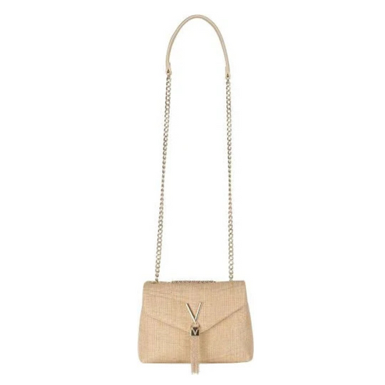 Valentino PRIVILEGE Tweed Chain Large Shoulder Bag