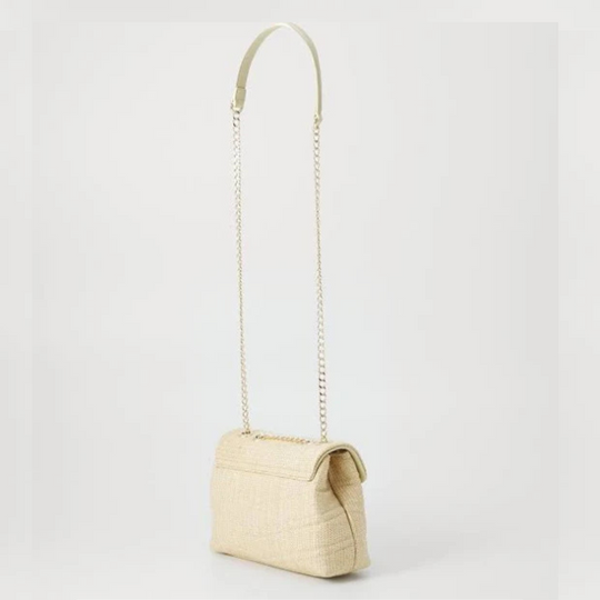Valentino PRIVILEGE Tweed Chain Large Shoulder Bag