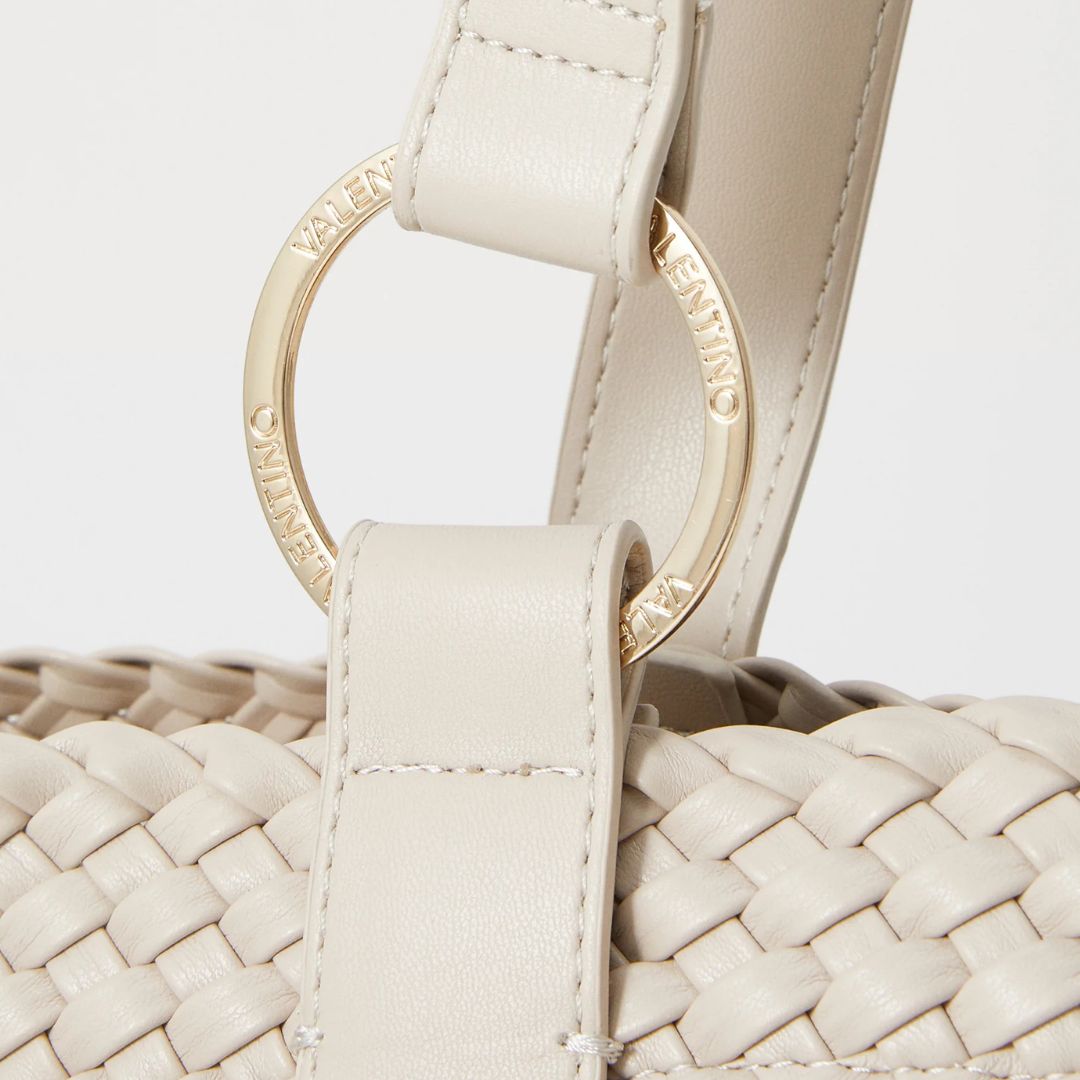 Valentino SHANTAL Ecru Large Tote Bag
