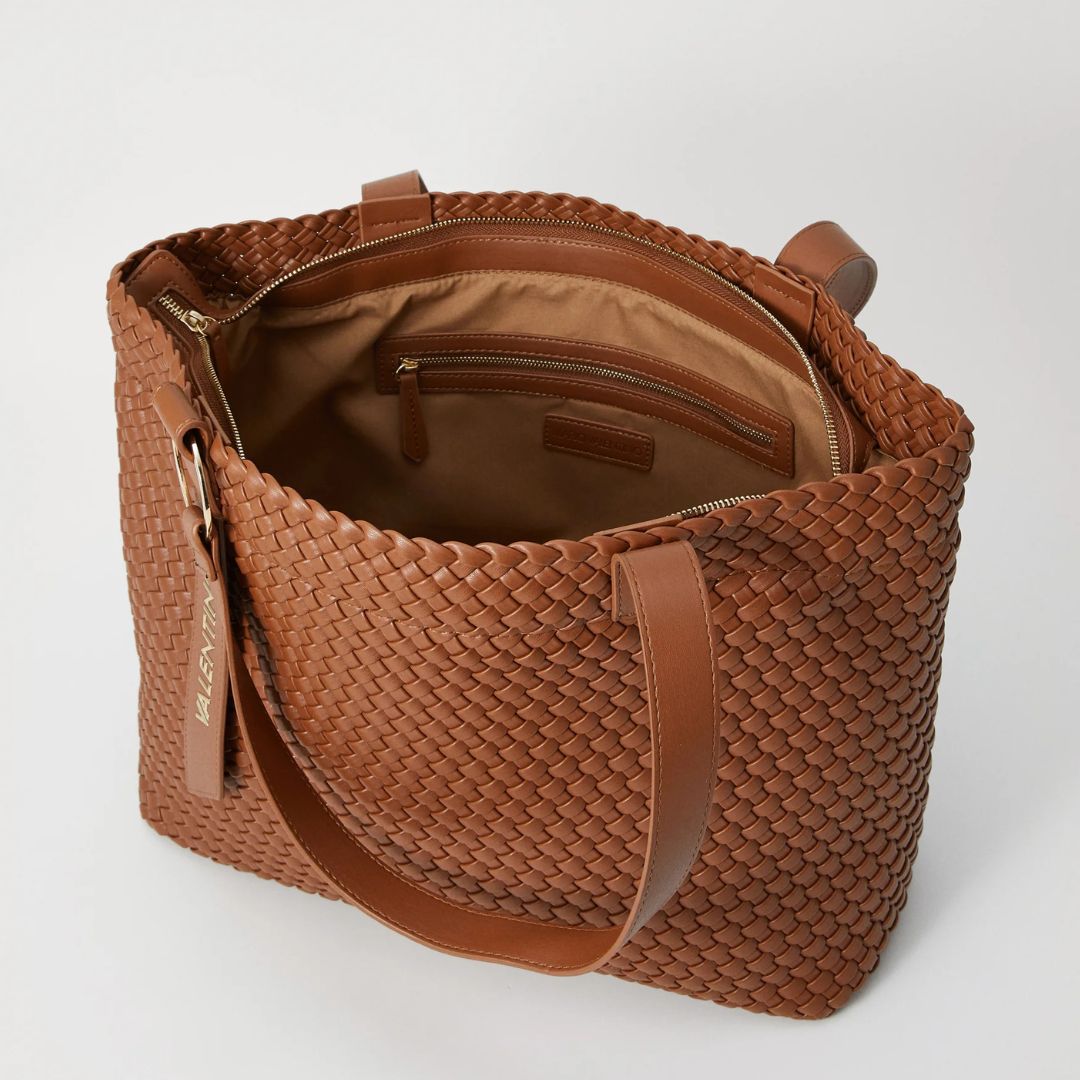 Valentino SHANTAL Tan Tote Bag