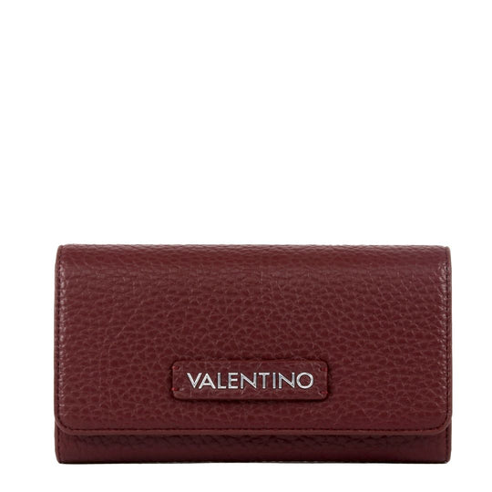 Valentino WEST RE Burgundy Zip Around Wallet