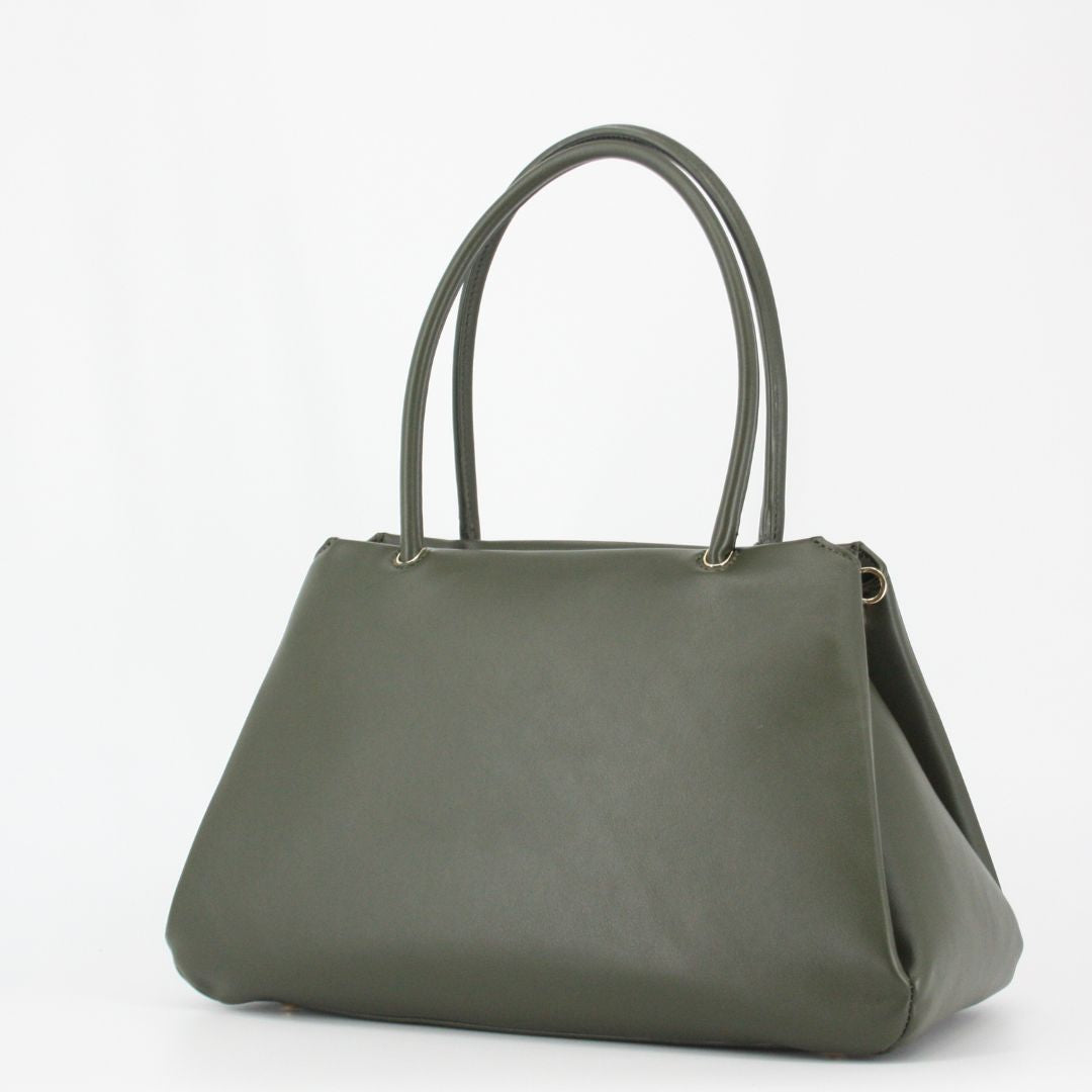 Valentino WEST RE Large Military Green Satchel