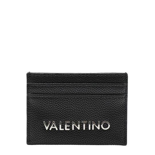 Valentino Black & Silver Card Holder