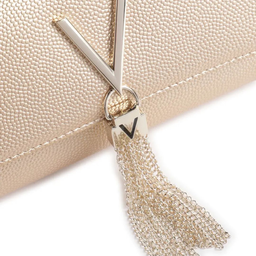 Valentino DIVINA Gold Chain Crossbody Bag