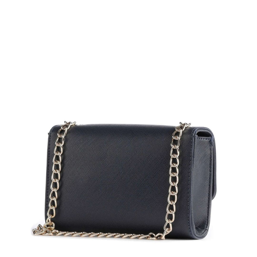Valentino DIVINA SA Navy Chain Small Crossbody Bag
