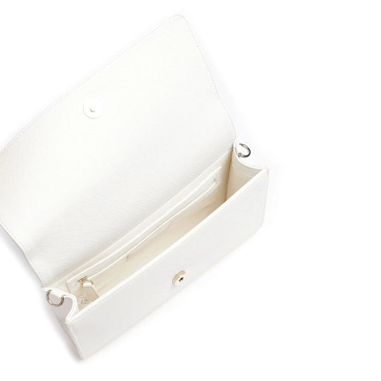 Valentino DIVINA SA White Chain Crossbody Bag