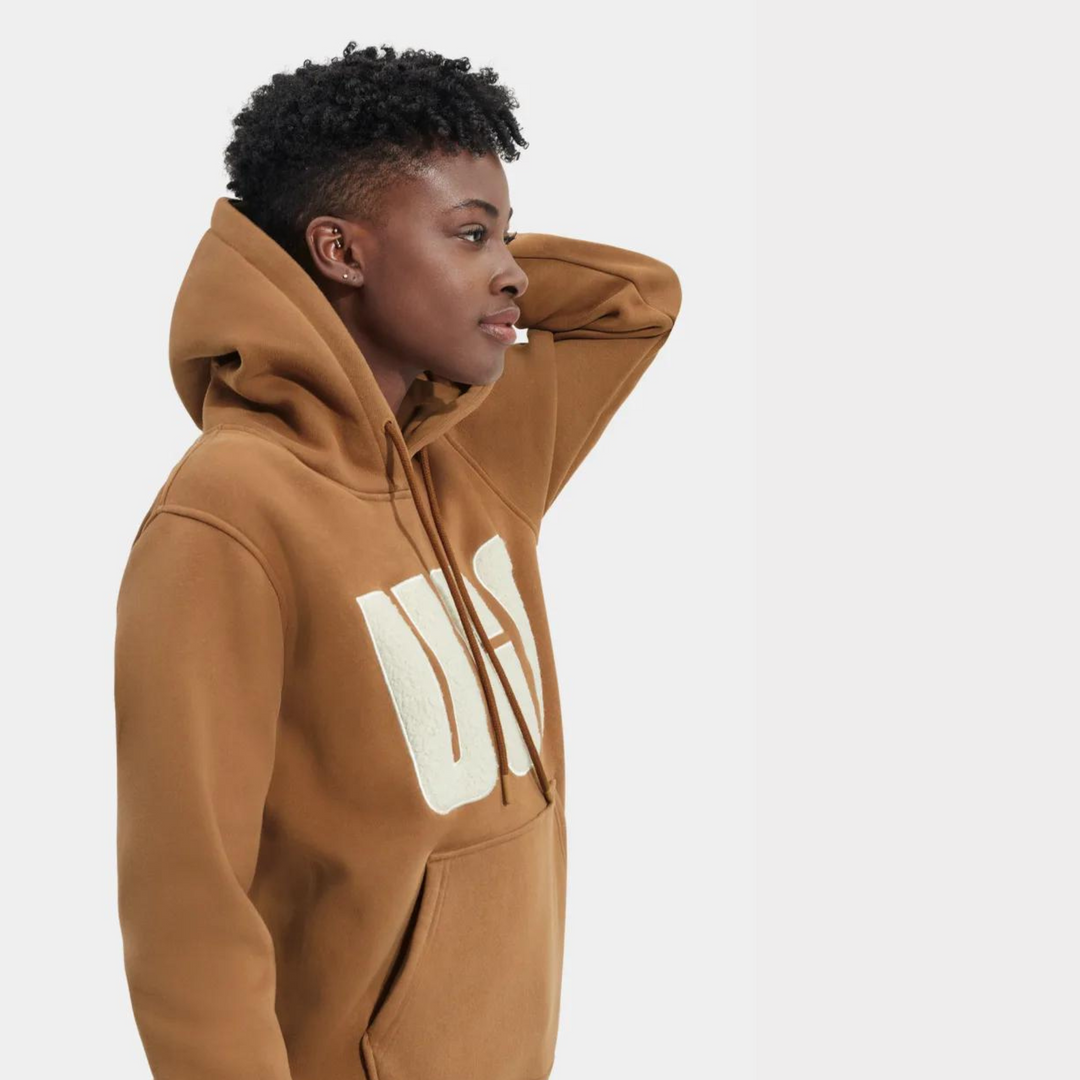 Women's Rey UGGfluff Logo Hoodie