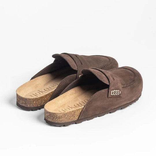 YOKONO TEIDE Brown Clogs