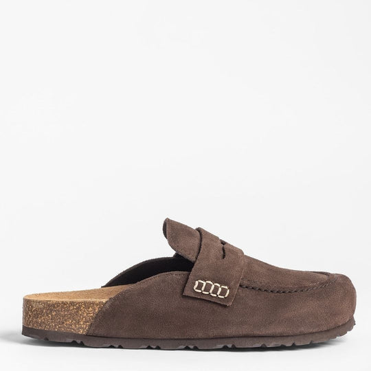 YOKONO TEIDE Brown Clogs