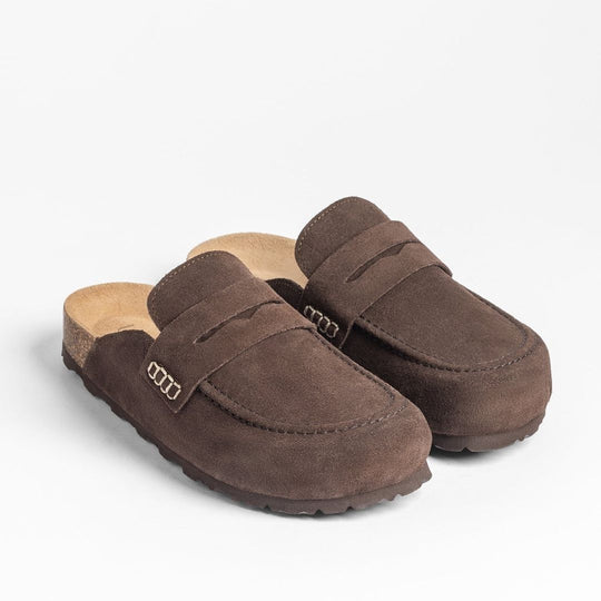YOKONO TEIDE Brown Clogs