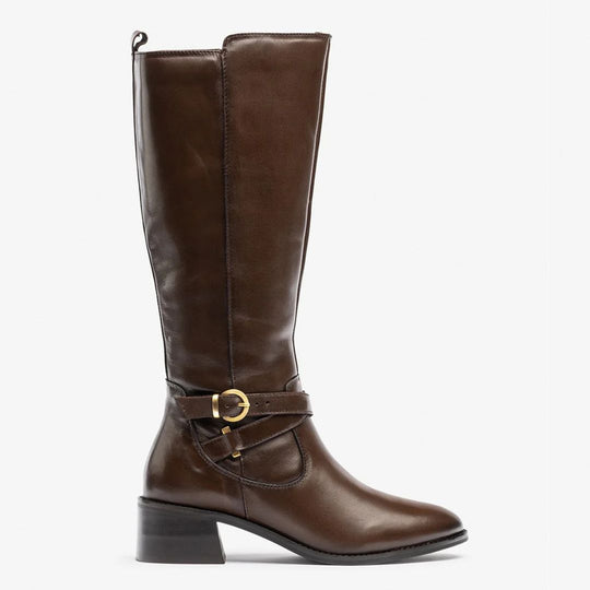 Yokono LEI Brown Leather Boots