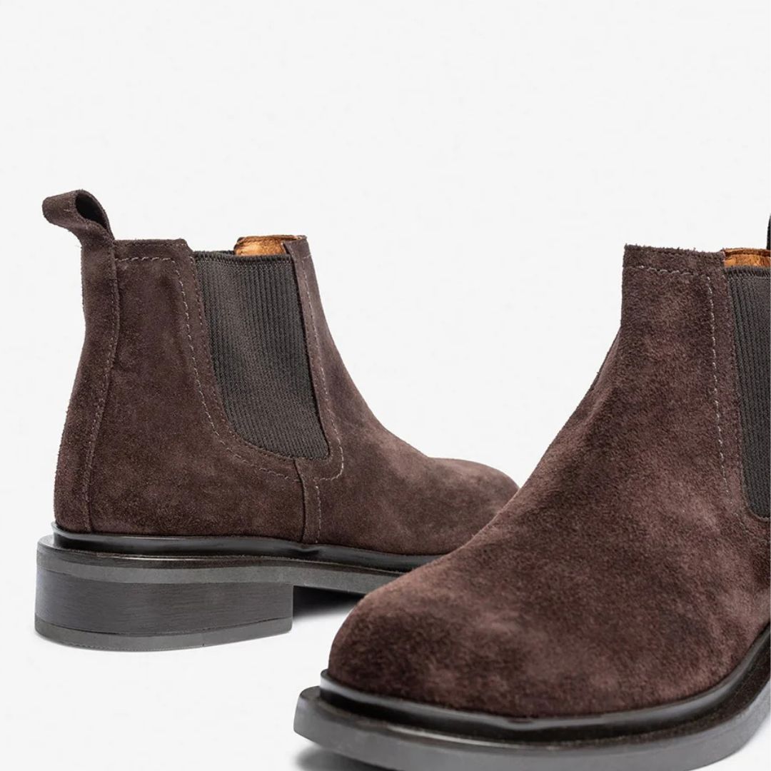 Yokono LEI Brown Suede Boots