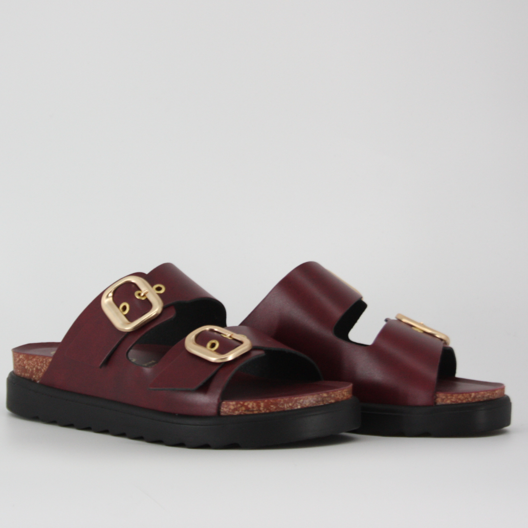 Yokono TUNEZ Burgundy Sandal